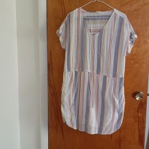 a.n.a. dress with pockets